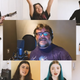 Jack Black on lead vocals, with members of Blue Bear’s All Star Band.